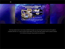 Tablet Screenshot of casketinserts.com